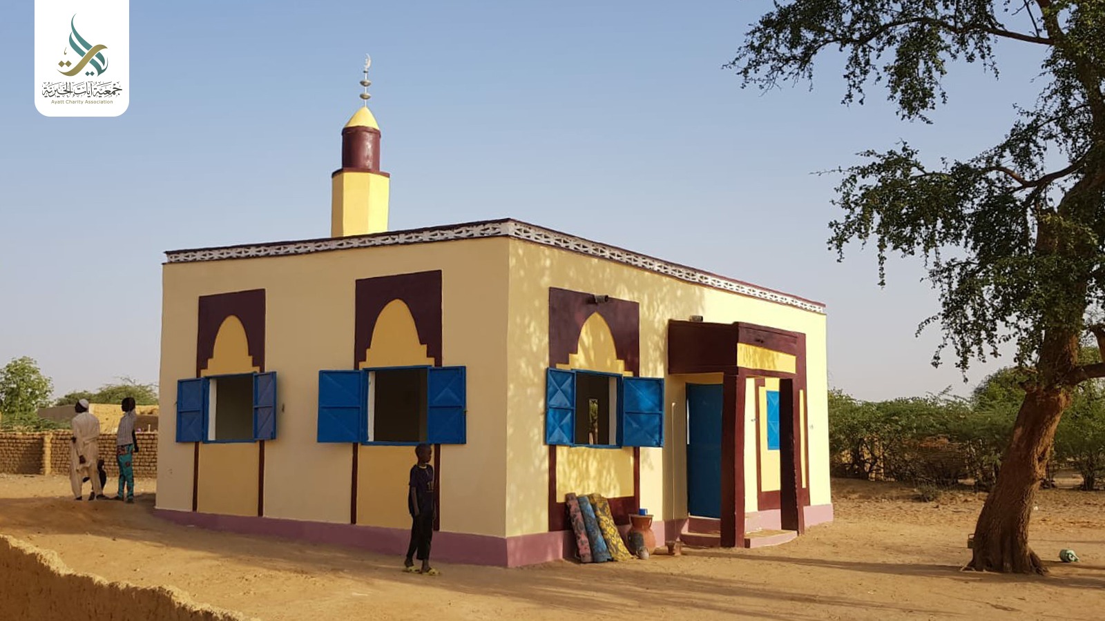 فريق الراحمون-بناء مسجد الراحمون 7